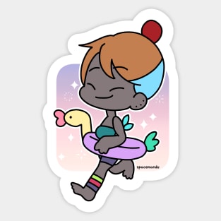 Summer vacation Sticker